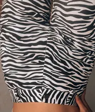 HEYounGIRL-Pantalones elegantes con estampado de cebra para mujer, de cintura alta Capris Harajuku, pantalones de señora informales para oficina, ropa de calle 2021