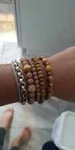 CHENFAN jewelry-pulseras bohemias para mujer, pulsera de piedras naturales, accesorios de ropa para mujer