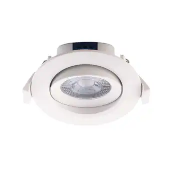 

Downlight LED PSP-R 9044 7w 4000 K 38 deg. Round/turn. Bel. Ip40 jazzway 4895205004504