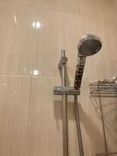 ZhangJi-Cabezal de ducha de alta presión ajustable, 3 modos, filtro reemplazable de turmalina, interruptor de ahorro de agua para ducha de SPA