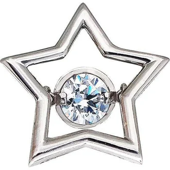 

Esthete pendant with dancing cubic zirconia Silver Star