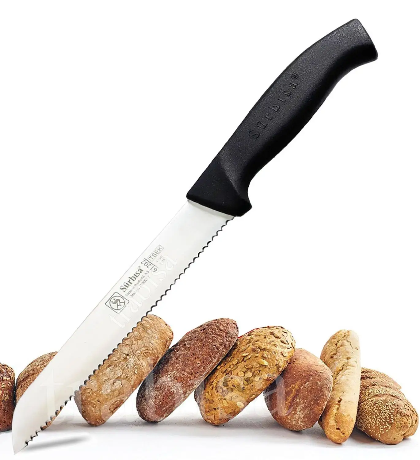 Surbisa 61202 High Quality Stainless Steel Kitchen Knife Chef Knife Blade Slice Bread Slicing Knife Cake Knife Made In Turkey Kitchen Knives Aliexpress
