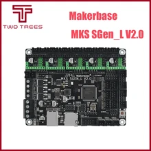 Makerbase mks sgen_l v2.0 peças da impressora 3d placa de controle 120mhz mcu tmc2208 tmc2209 tmc2225 uart modo