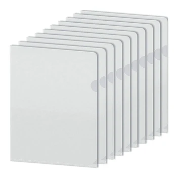 

Clear Plastic Sleeves A4 Size, Clear Poly Document Folders Transparent Plastic File Pockets, Poly Project Envelopes Folder