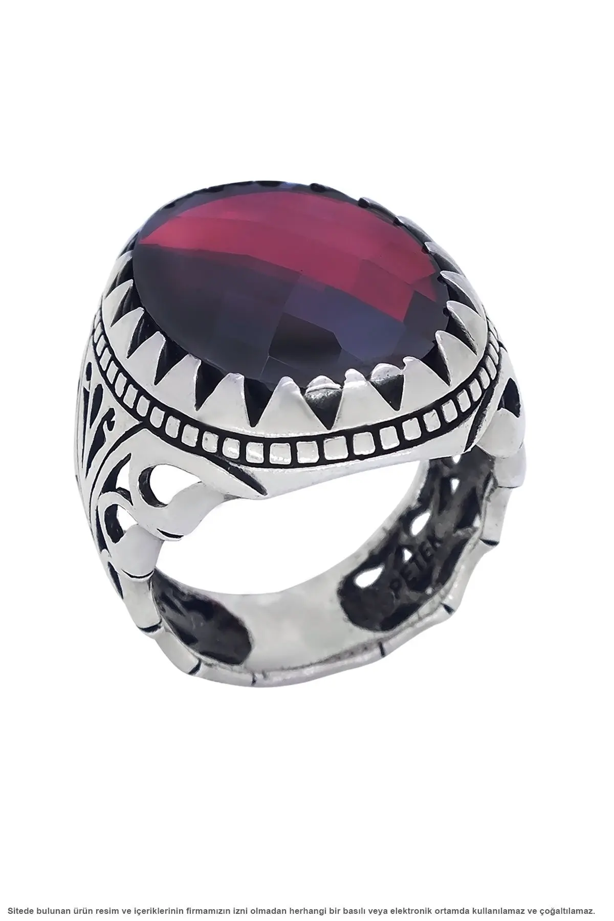 

Lal Stone Silver Male Ring Models