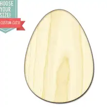 Вырезание из яйцевого дерева-на заказ Выберите свой размер-Лазерная Резка деревянных художественных принадлежностей Настенный декор свадебный детский DCS0221