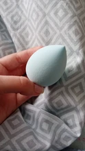 Puff en polvo cosmético para mujer, base de maquillaje esponja, belleza, herramientas y accesorios, forma de mezcla de gotas de agua, 1 ud.