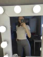 Green Crop Top T-Shirt Female Solid Cotton O-Neck Short Sleeve T-shirts for Women High