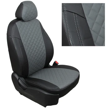 

For Mazda 3 SD C 04-13 гв. (HB with 04-09 гв.) model seat cover of экокожи AUTOPILOT RHOMBUS ekokozha.