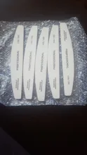 5 unids/lote profesional de uñas limas para manicura pulido curva manicura herramientas 100/180 tampón de uñas herramienta de diagnóstico