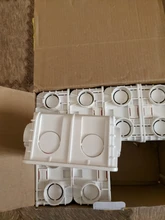 Mounting-Lining-Box Socket Cassette Wall-Switch Wallpad White-Wall for 86--86mm Universal