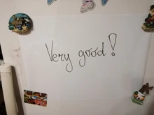 Pizarra blanca magnética de tamaño A3, pegatina de nevera, pizarra blanca de borrado en seco, pizarra escolar, casa Oficina cocina, tablero de mensajes, regalo, 1 bolígrafo negro