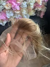 Nadula-pelucas de cabello humano Rubio degradado, peluca completa de encaje prearrancado con pelo de bebé, peluca con malla Frontal 13x 4/360, peluca Frontal de encaje T4/613
