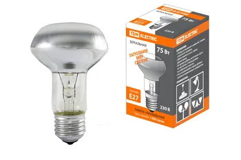 

Filament lamp mirror r63-75 W-230 V-E27 TDM