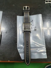 MAIKES-correa de cuero genuino para reloj, 20mm, 22mm, 24mm, accesorios para relojes DW, Galaxy Watch Gear s3