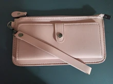 Cartera multifuncional de piel sintética para mujer, carteras largas de piel sintética, con hebilla de embrague y cremallera, para estudiantes, 2020