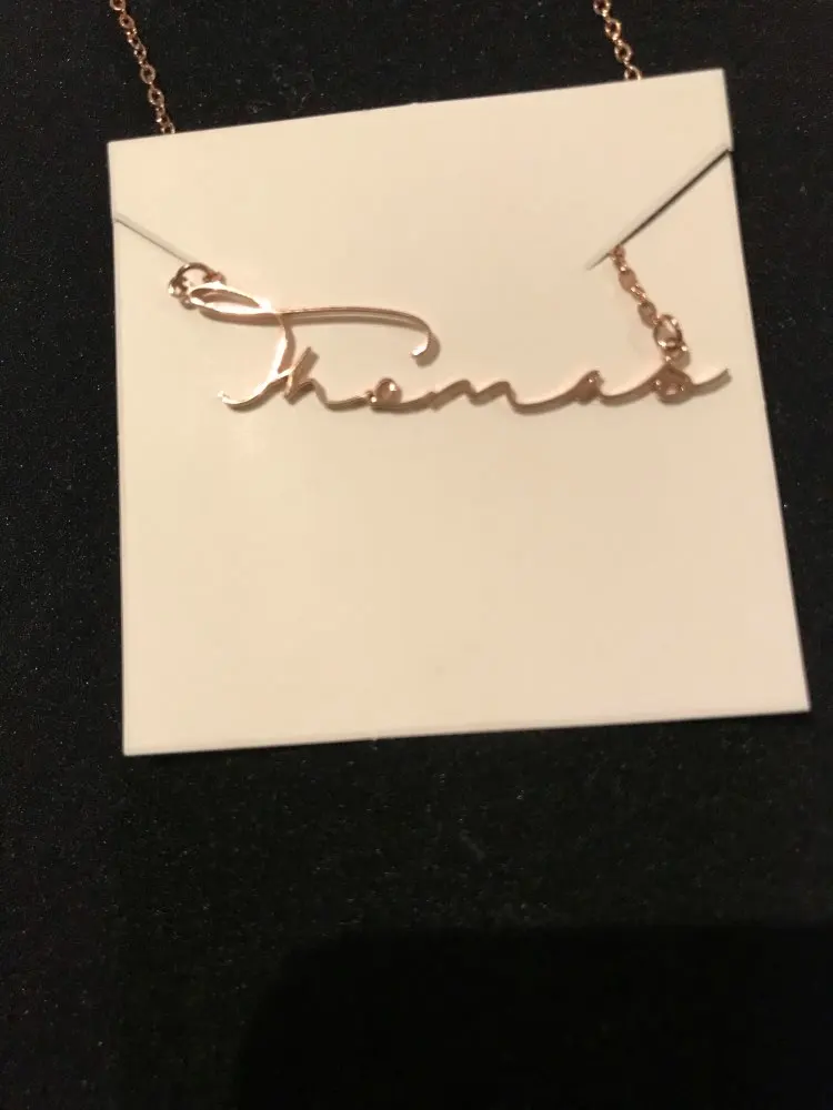 Name Necklace\