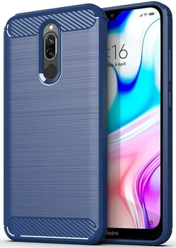 

Xiaomi Redmi 8 Case Blue (blue), carbon series, caseport