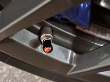 HAUSNN 4 unids/pack accesorios de coche para VW Audi Benz BMW Logotipo de bandera de Alemania etiqueta rueda de neumático válvula gorras madre cubre de estilo