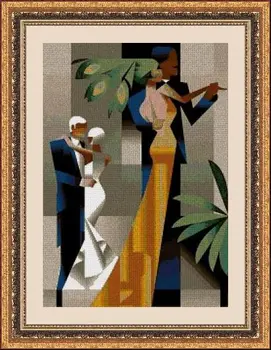 

CROSS STITCH KIT PANDATHREAD GREAT PAINTERS 32421