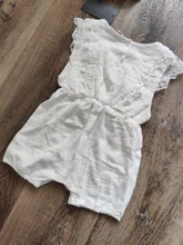 Pelele con diseño de encaje liso para bebé niña, ropa para bebé recién nacido, mono de manga acampanada con diadema de una pieza