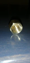 1PC 1/8 1/4 3/8 1/2 3/4BSP Hexagonal Female Thread Brass Pipe Cap Hex Head End Cap