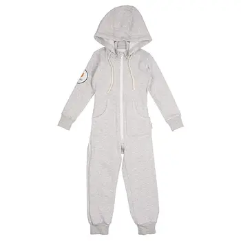 

Bodysuit футера with fleece "Gray melange" ТКМД-2-СМ