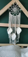 Tapestry Boho Macrame Deco Wall-Decor Room-Decoration Wall-Hanging Pared Handmade Star