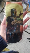 Nuevo Bebé Yoda chicos invierno Calcetines de bebé de dibujos animados de Yoda calcetines de moda sin algodón tamaño mandaloriano invierno Calcetines regalo para los niños