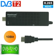 

Italy Russia Spot Haohsat T2Pro Digital Terrestrial Decoder DVB-T / T2 DVB-C Receiver TDT H.265 HEVC 10bit With USB WiFi MT7601