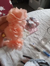 Cinta de cabello con flores para bebé lazos para chicas cintas para el pelo, bebés para bebé niñas niños diademas turbante recién nacido Haarband bebé accesorios para el pelo