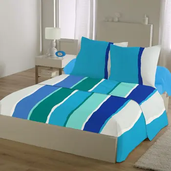 

Adornment 57 cloth 240x300 cm 100% cotton wire Free Stripes blue