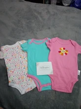 3 unids/lote recién nacido bebé niña bodies ropa de bebé 0-12M bebé mono de algodón conjuntos de ropa de bebé