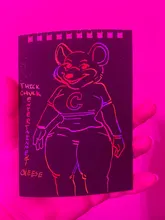 Cuaderno de grafiti de bobina Kawaii, libreta para pintar con página negra, libro mágico de dibujo para niños, Bloc de notas, regalo de papelería