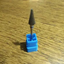 Brocas de tungsteno para manicura, taladro eléctrico para máquina de limas, pulidor de uñas, accesorios de equipo de arte de uñas