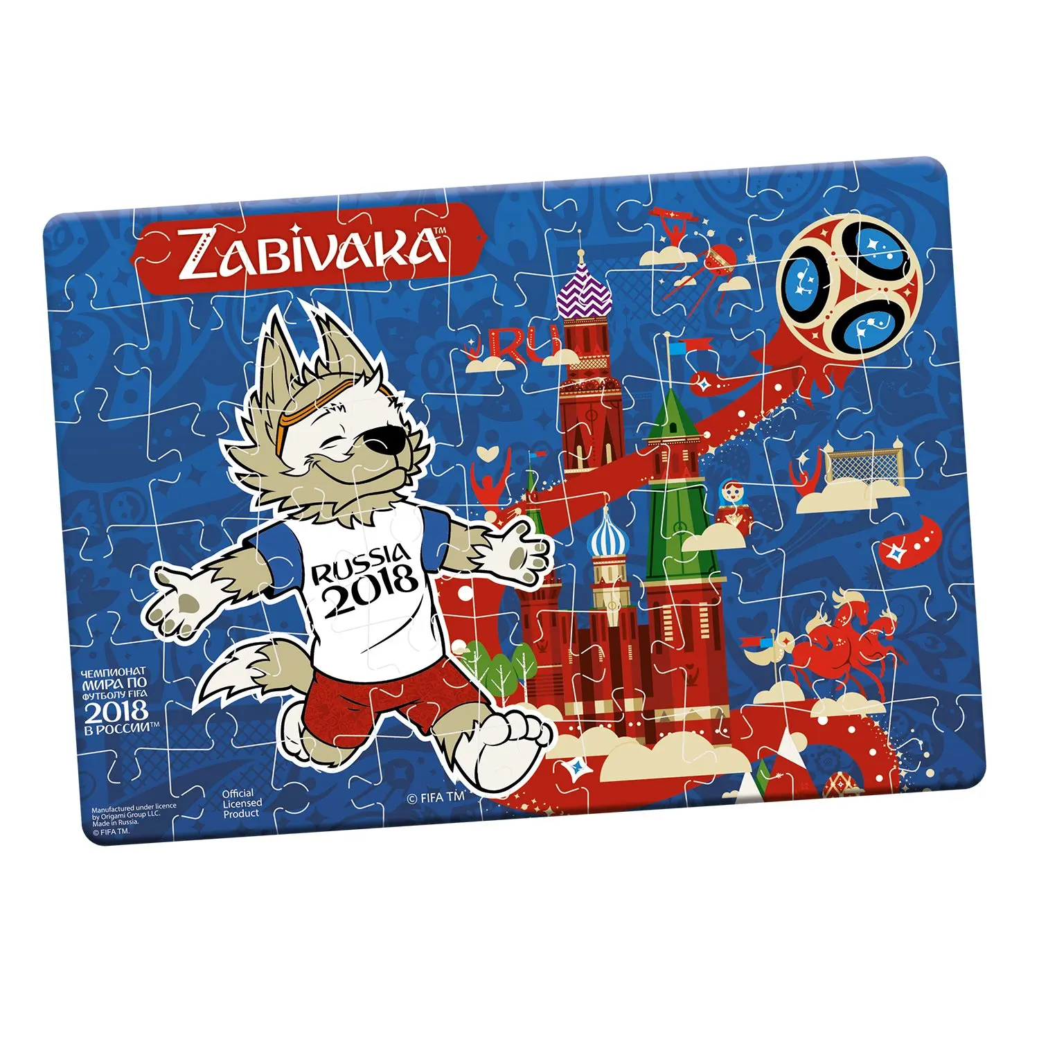 Пазл 2018 FIFA World Cup Russia TM Забивака (03785) 54 элемента в ассортименте
