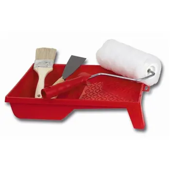 

BUCKET + ROLLER + PALLET + SPATULA KIT 4PZ.PINT.PLASTICA 71500