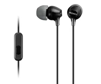 

SONY MDREX15LPB EARPHONES BLACK CONNECTOR 90 °