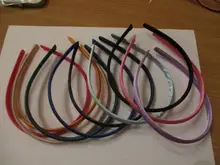 Base-Settings Covered Headband Hair-Hoops Hair-Accessories Findings Blank Making DIY
