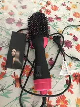 LISAPRO-secador de pelo de un paso para el hogar, cepillo de aire caliente y voluminizador, rizador de pelo, Alisador, herramientas de estilismo de cabello