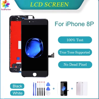 

AAA+ Screen Replacement For iPhone 8 Plus LCD Display with 3D Touch Screens For iPhone 8 Plus Digitizer Assembly Black and White