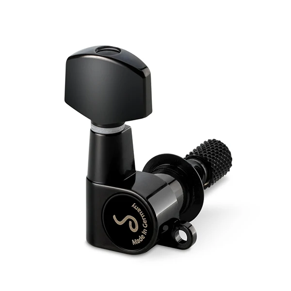 10040423.01.55 M6 Mini Toplocking Комплект одиночной колковой механики, 3л+3п, мал, ч.хром, Schaller