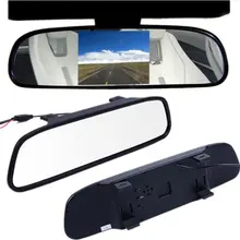 Зеркало монитор для камеры заднего вида СХ-500 5" HD Автомобильный дисплей обратное изображение помощь при парковке заднего вид