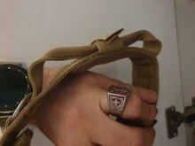 Collar de perro personalizado con grabado de nombre libre, hebilla de Metal fuerte, táctico, perro militar, con mango de Control, liberación rápida