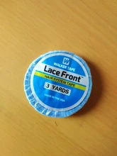 Pegamento de cinta de doble cara para extensión de cabello, cinta adhesiva frontal de encaje para peluca, tupé, 0,8 CM x 3