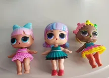 L O L Sorpresa elegir 1 pieza Original ropa de vestidos trajes para LOL 8cm gran hermana muñecas unicornio vestido de los niños muñeca de juguete para regalo