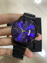 Podagar-Reloj de pulsera de cuarzo luminoso para hombre, cronógrafo de moda, resistente al agua, de lujo, informal, nuevo, 2021