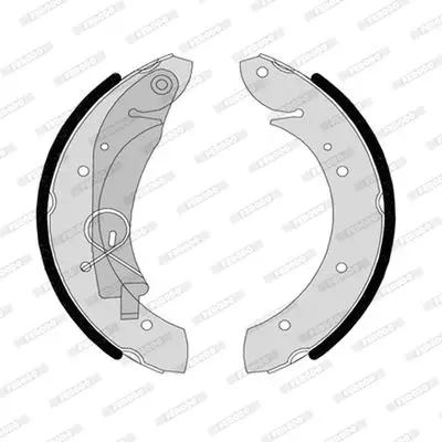 Колодки барабанные Peugeot Partner, Citroen Berlingo 96/Xsara Pi