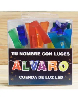 

ROPE WITH LED NAME ALVARO