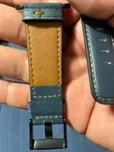 Correa de cuero de vaca Retro para Apple watch banda 44mm 40mm iWatch banda 42mm 38mm reloj pulsera Apple watch 5 4 3 21 38/42 44mm